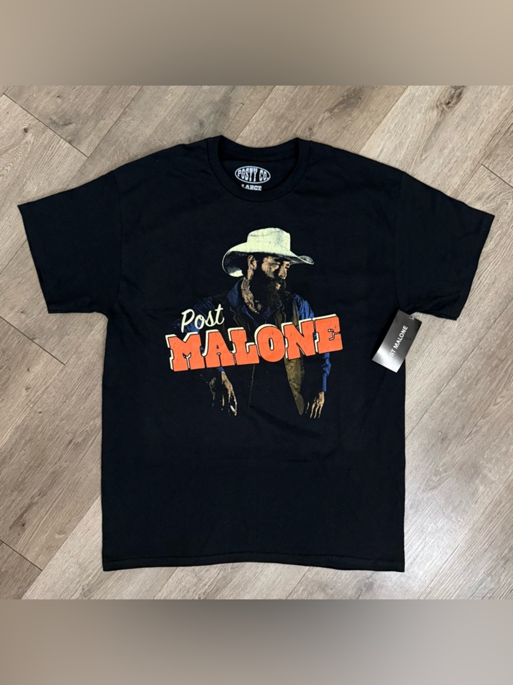 Post Malone Graphic Short Sleeve Tee - Black
